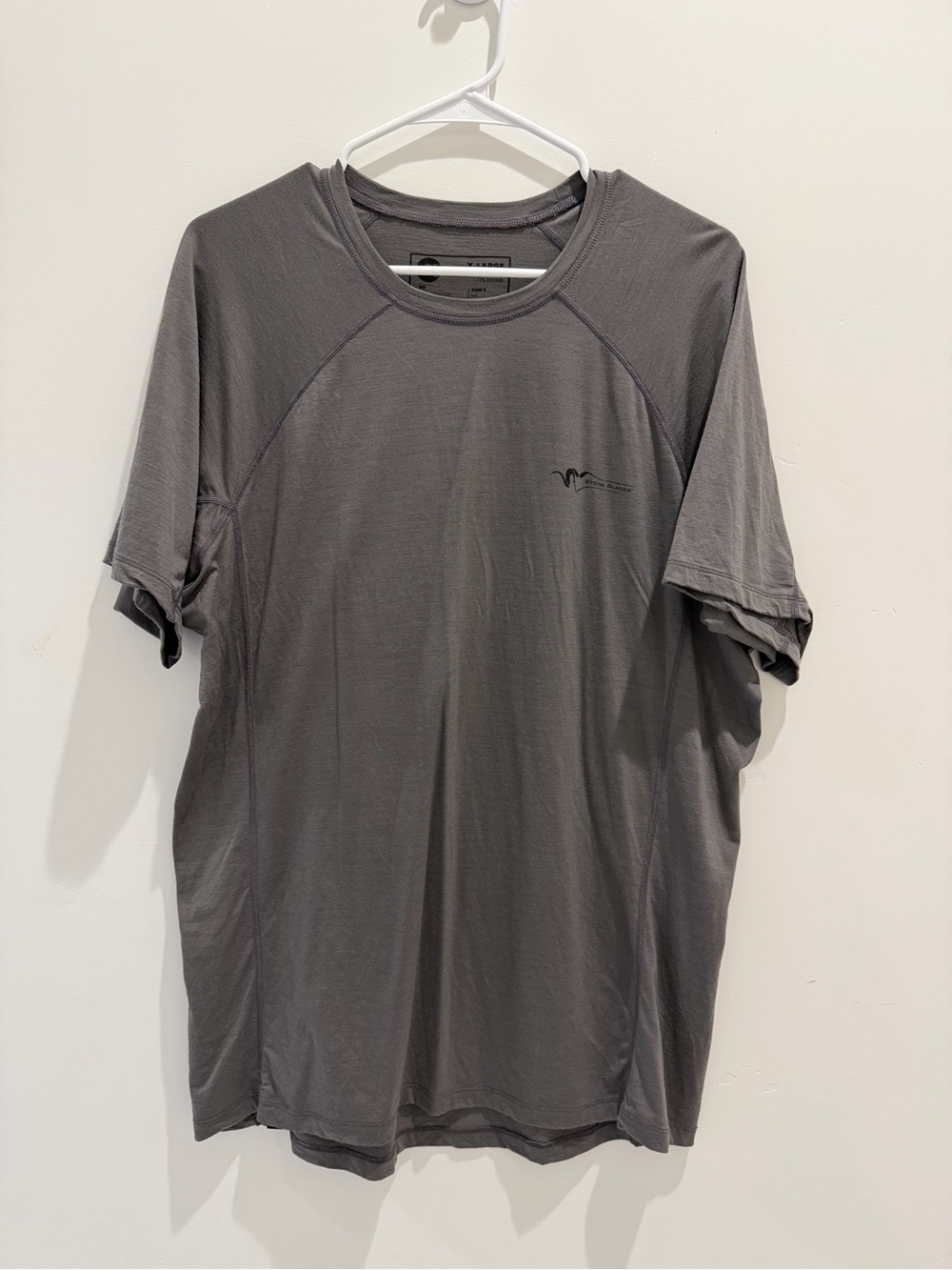 Men's Stone Glacier Short Sleeve Shirt - Gray